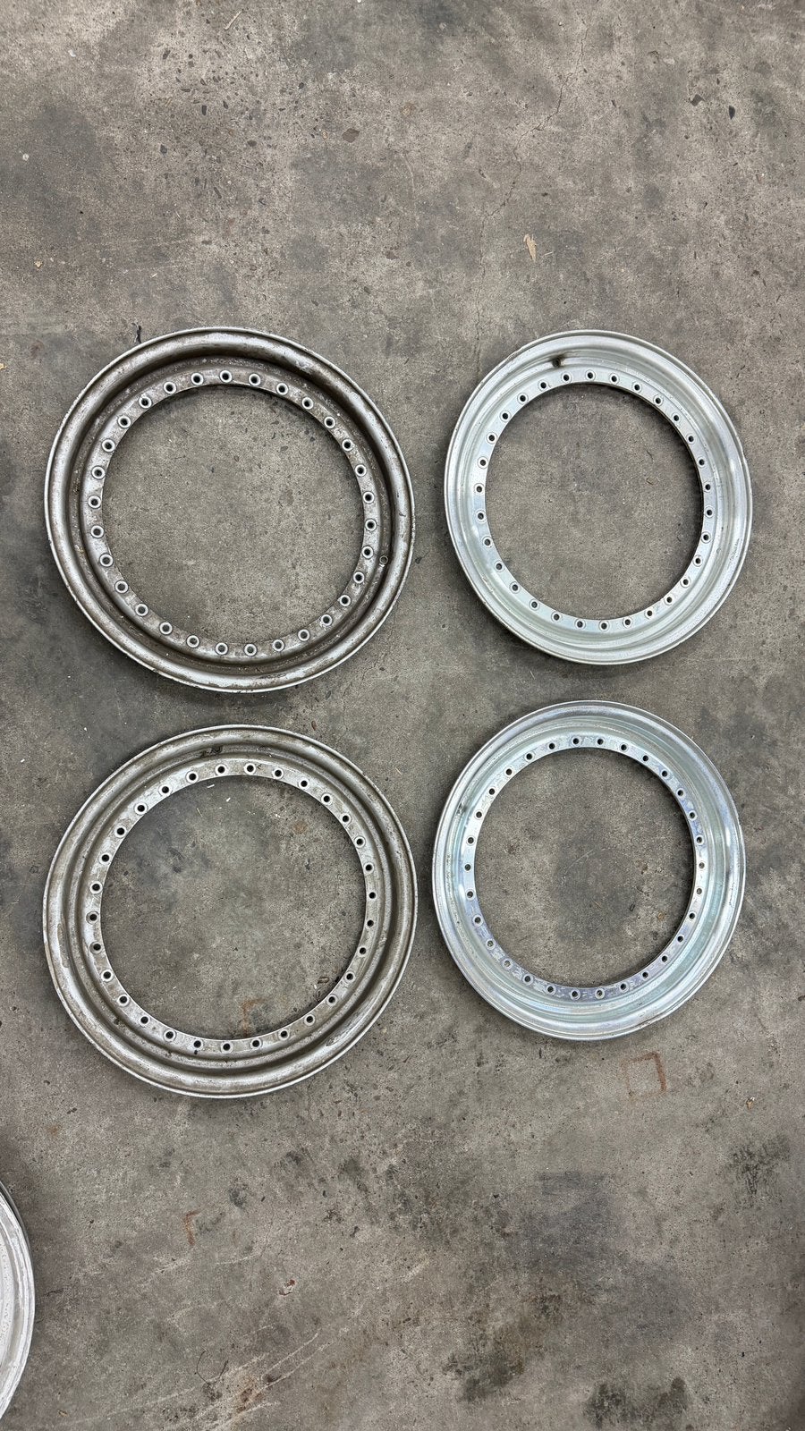 4x 0,5J BBS RS RM randen, Auto diversen, Ophalen of Verzenden, Gebruikt