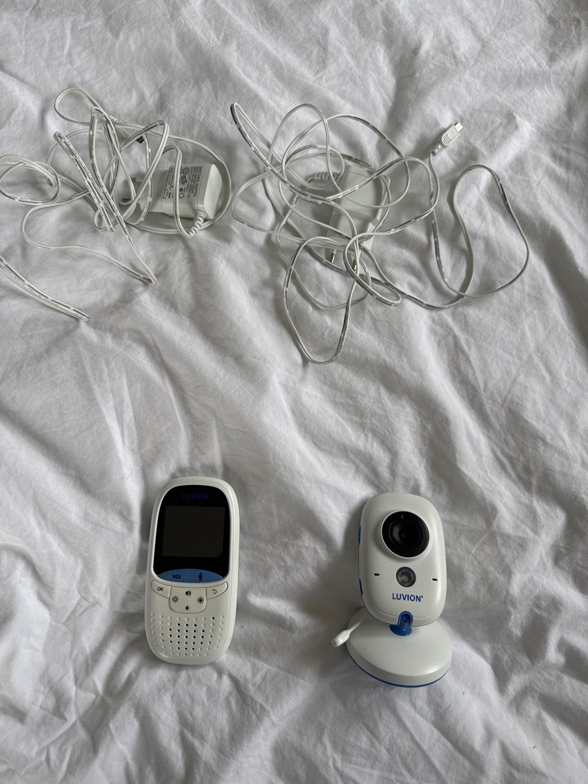 Luvion Easy Babyfoon met Camera, Ophalen of Verzenden, Gebruikt, 100 tot 250 meter, Camera