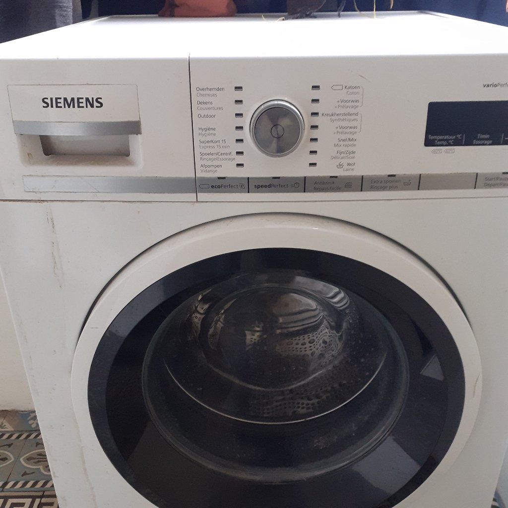 siemans wasmachine, Witgoed en Apparatuur, Ophalen, Gebruikt, Voorlader, Energieklasse A of zuiniger