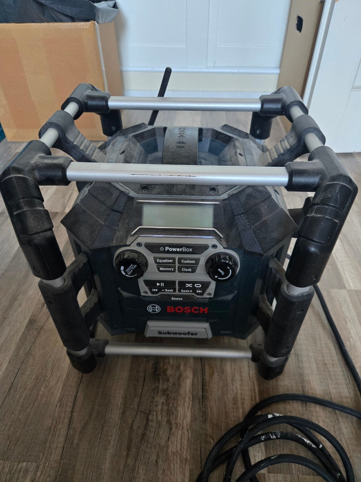 Bosch PowerBox Bouwradio met Subwoofer, Ophalen, Gebruikt, Bouwradio
