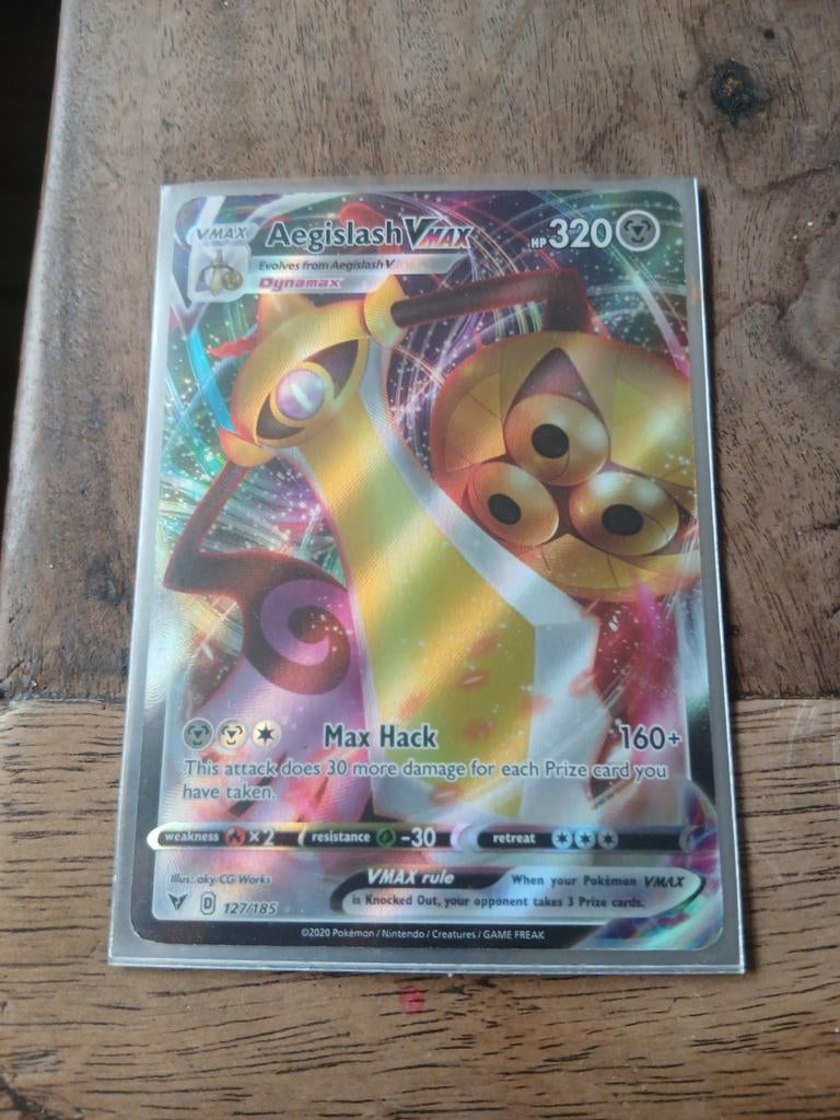 Aegislash pokemon kaart, Ophalen of Verzenden