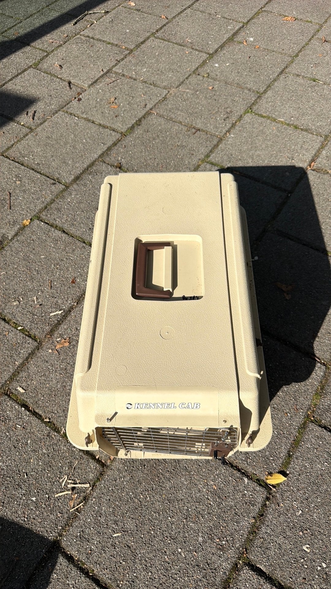Transportbox, Ophalen, Zo goed als nieuw