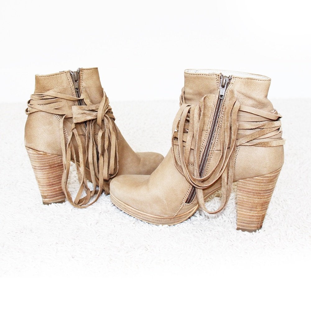 Mooie Leren Lazamini Dames Laarsjes (Maat 39) € 95,-, Lazamini, Bruin, Lage of Enkellaarzen, Ophalen of Verzenden