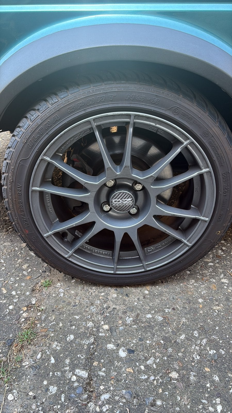 16inch 4x100 Oz ultraleggera, Auto-onderdelen, Ophalen, Gebruikt, 16 inch, Banden en Velgen