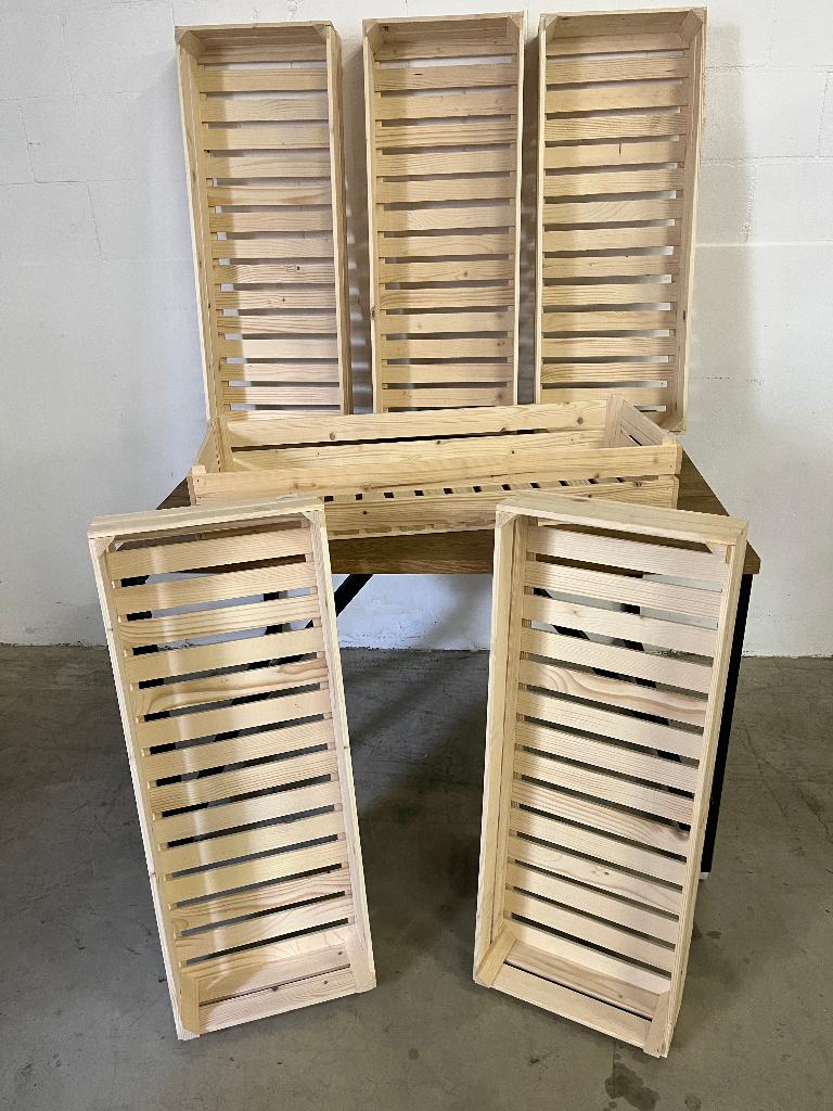 Partij houten decoratie kistjes ( nieuw ), Ophalen, Nieuw, Rechthoekig, Hout