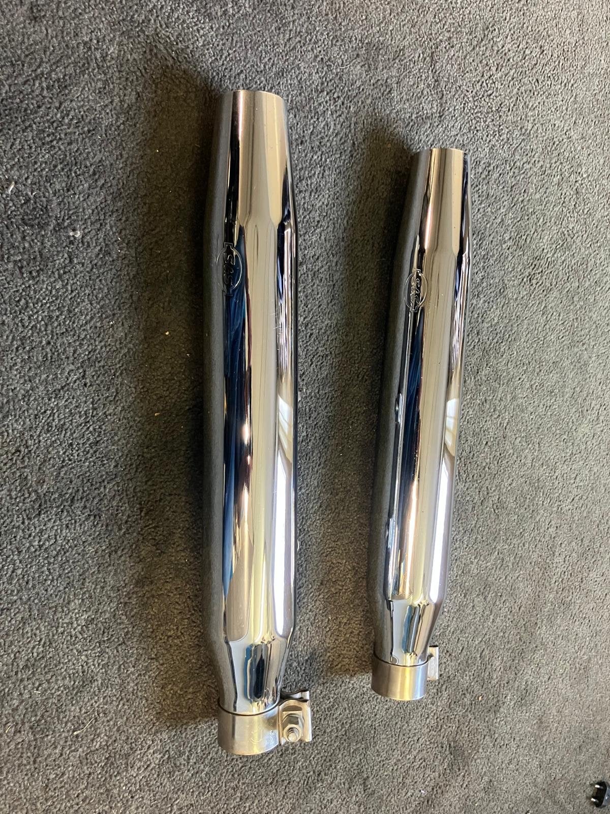 S&S Cycle uitlaten voor Harley Davidson Sportster, Motoren, Ophalen of Verzenden, Gebruikt