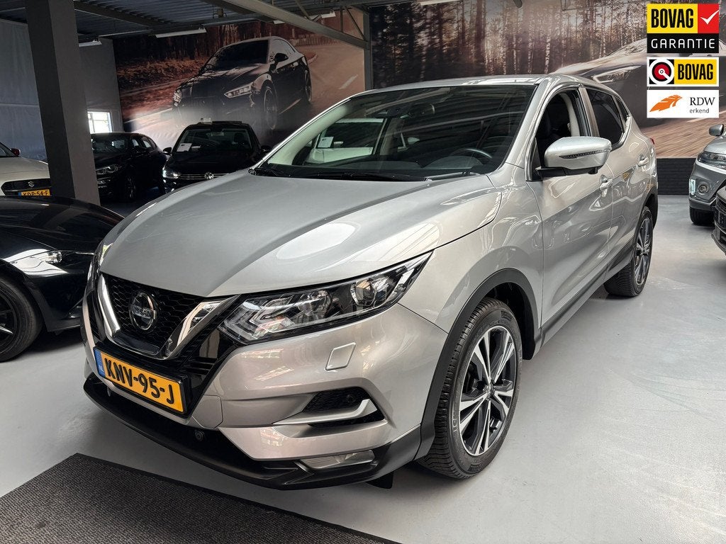 Nissan Qashqai 1.3 DIG-T Design Edition / Navi / Stoelverwar, Auto's, Nissan, Stof, Gebruikt, Met garantie (alle), Automatische klimaatregeling