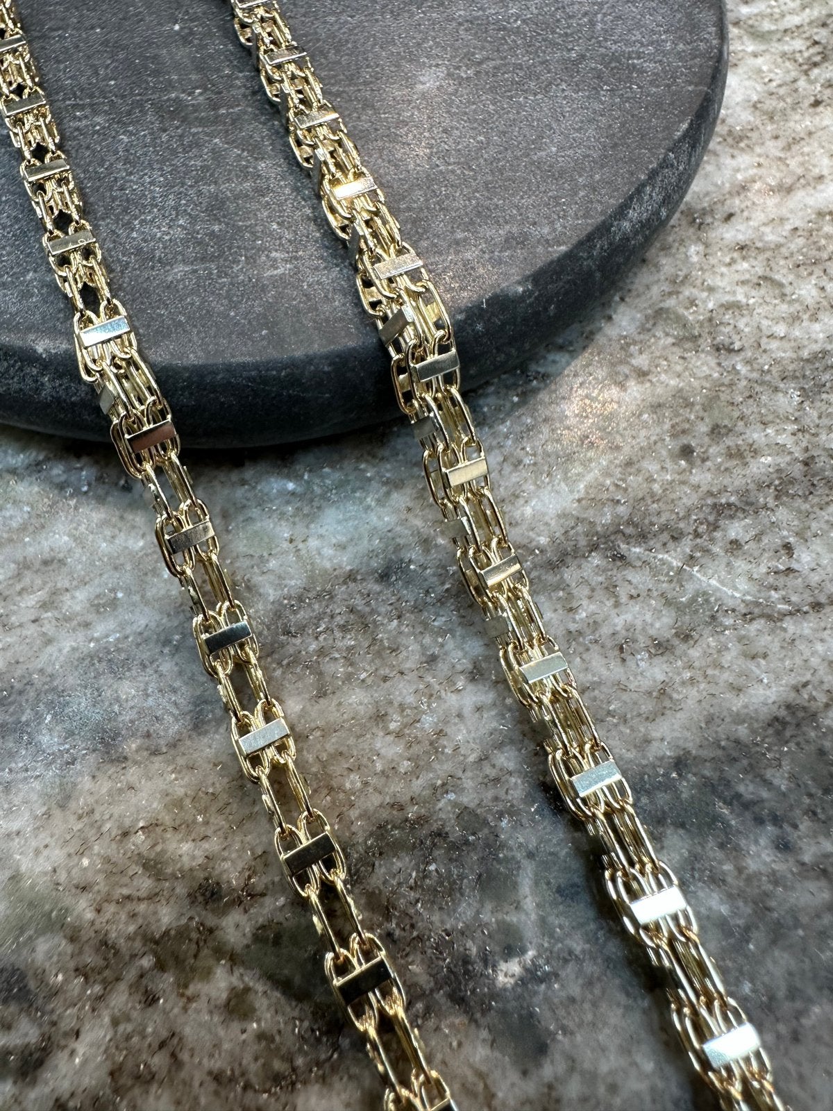 14K Gouden Magnum Ketting ITALY EXCLUSIEF SAMJUWEEL, Ophalen of Verzenden, Nieuw, Goud