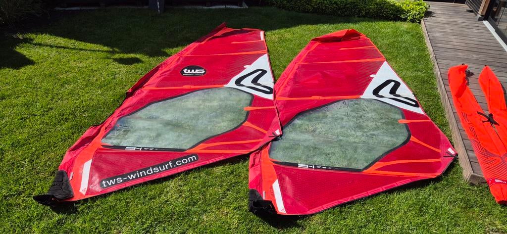 Severne S1 2020 zeilen 4,4 + 4,8, Watersport en Boten, Ophalen, Gebruikt, Zeil