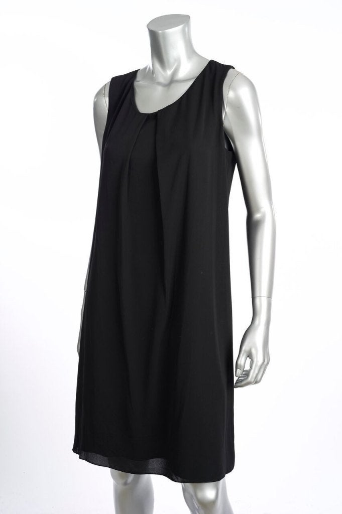 Joseph Ribkoff prachtig zwarte losvallende jurk mt M, Kleding | Dames, Jurken, Maat 38/40 (M), Verzenden, ., Zwart