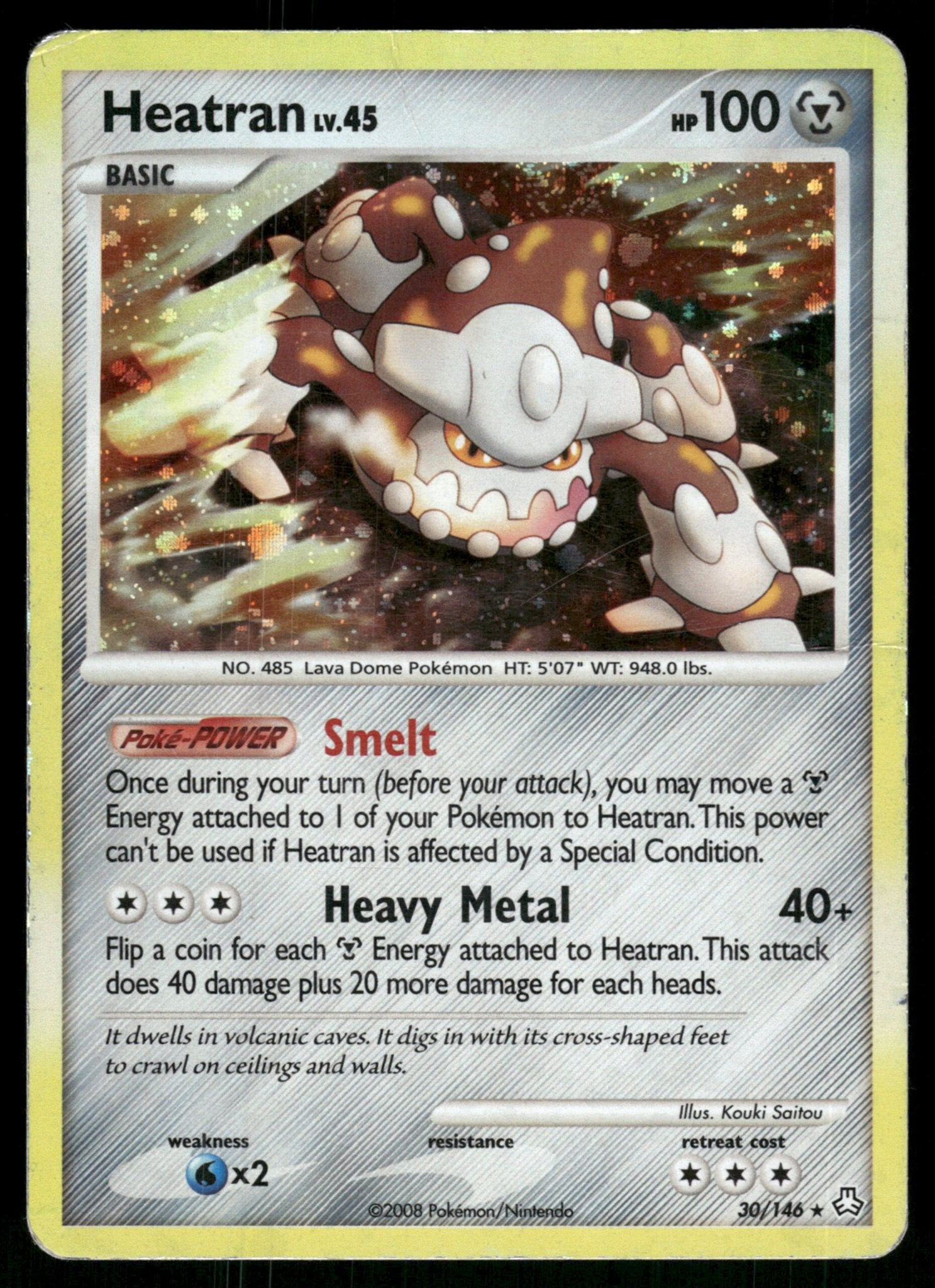 Heatran 30/146 - Legends Awakened, Verzenden, Gebruikt