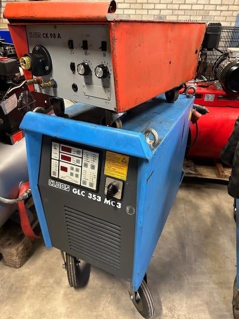 Cloos pls lasmachine, Ophalen, Gebruikt, 250 ampère of meer, Co2