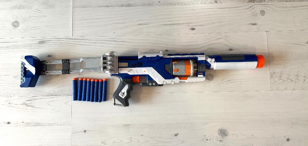Nerf pistool, Ophalen of Verzenden, Zo goed als nieuw