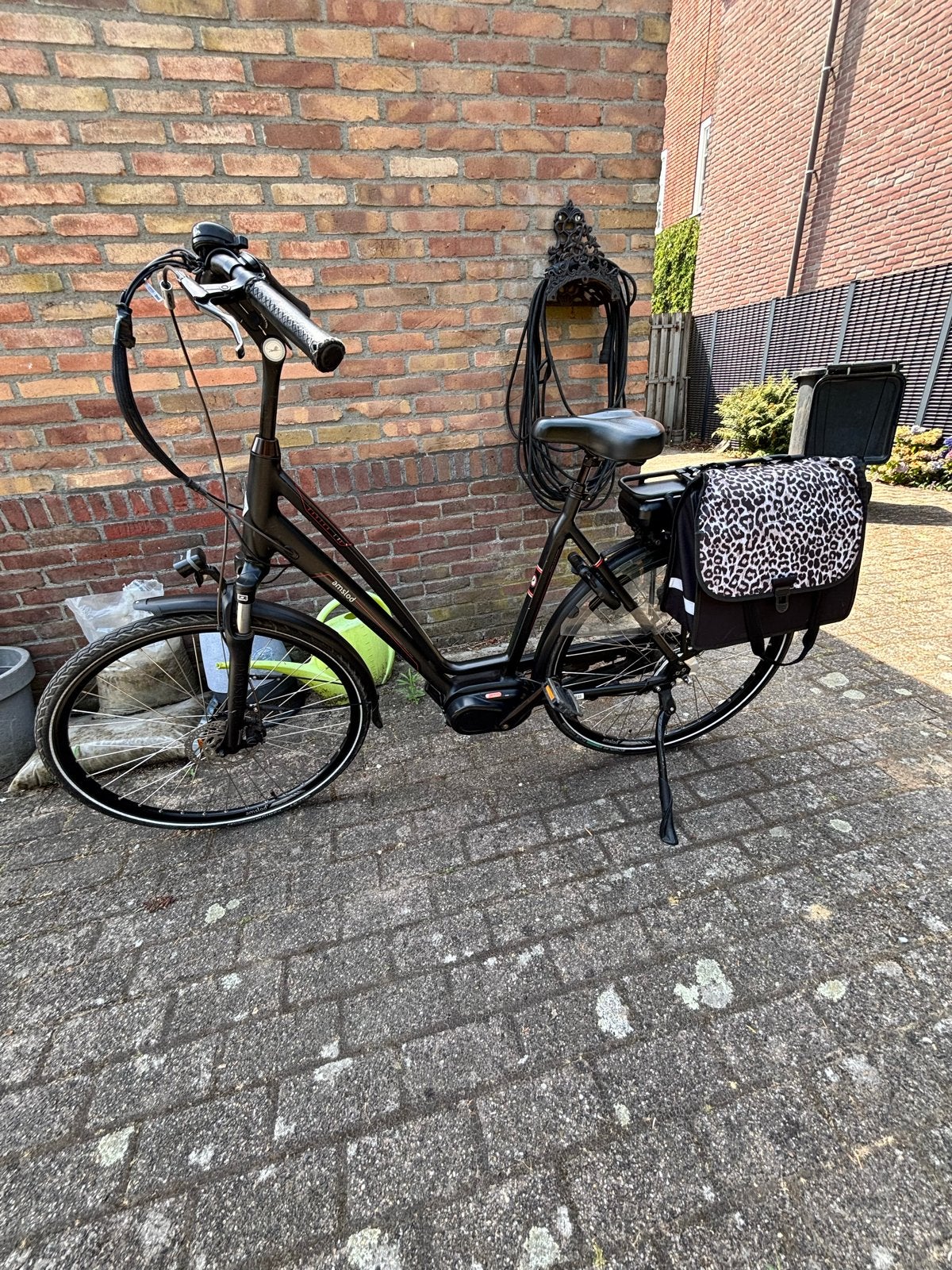 Amslod Venton L-RX E-bike met nieuwe display, Gebruikt, 51 tot 55 cm, 50 km per accu of meer, Ophalen