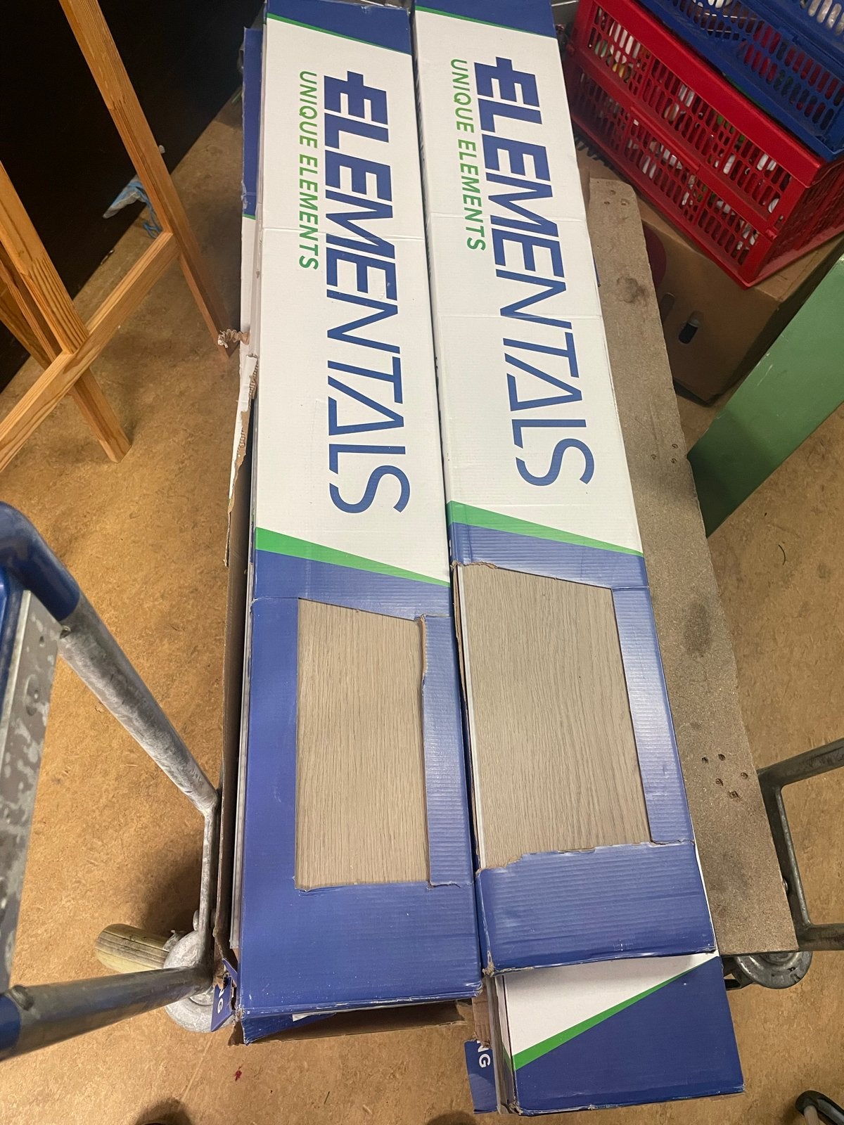 8 pakken Calitex Elements Dockland kliklaminaat 4mm, Ophalen, 50 tot 150 cm, Nieuw, 10 m² of meer