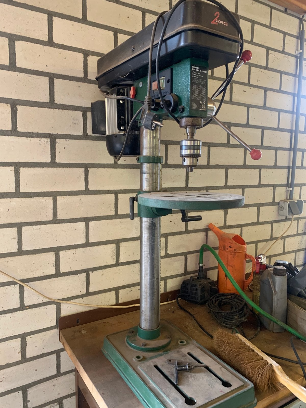 Kolomboor, Doe-het-zelf en Verbouw, Gereedschap | Boormachines, Ophalen, Gebruikt, Kolomboormachine