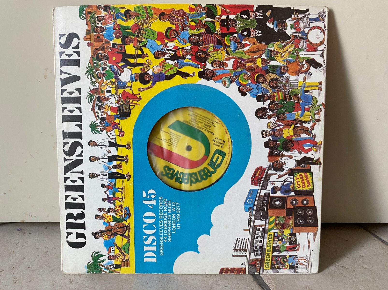 Reggae 12” - Earl Sixteen / Barry Brown, Ophalen of Verzenden, Gebruikt