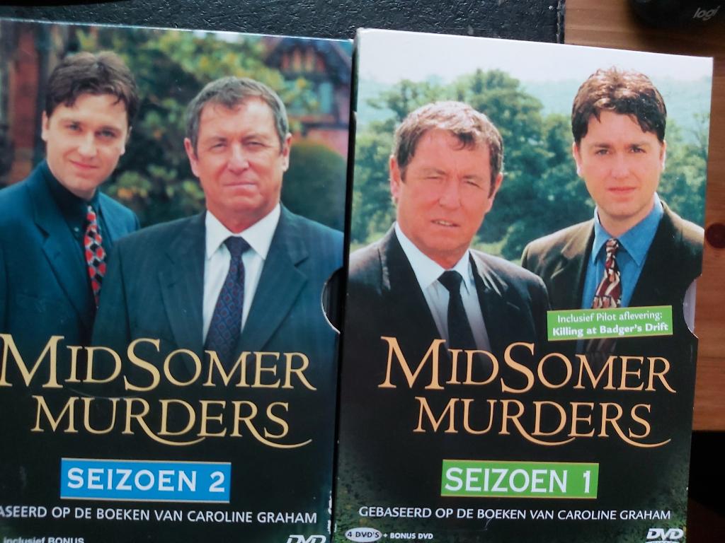 midsomer murders 2  en 3, Vanaf 9 jaar, Ophalen of Verzenden, Zo goed als nieuw, Drama