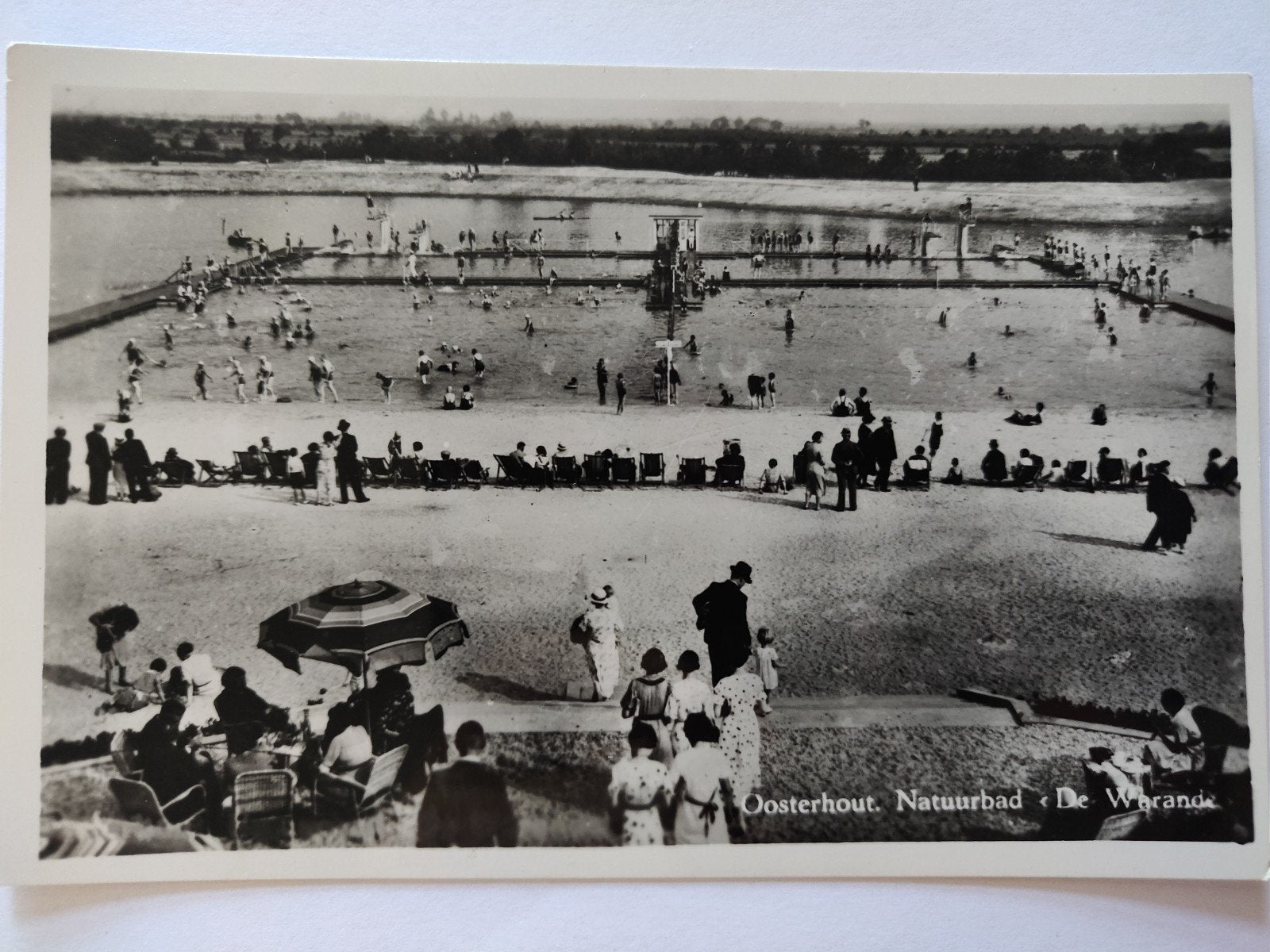 A261 Oosterhout, Verzamelen, Ansichtkaarten | Nederland, Ophalen of Verzenden, 1920 tot 1940, Gelderland