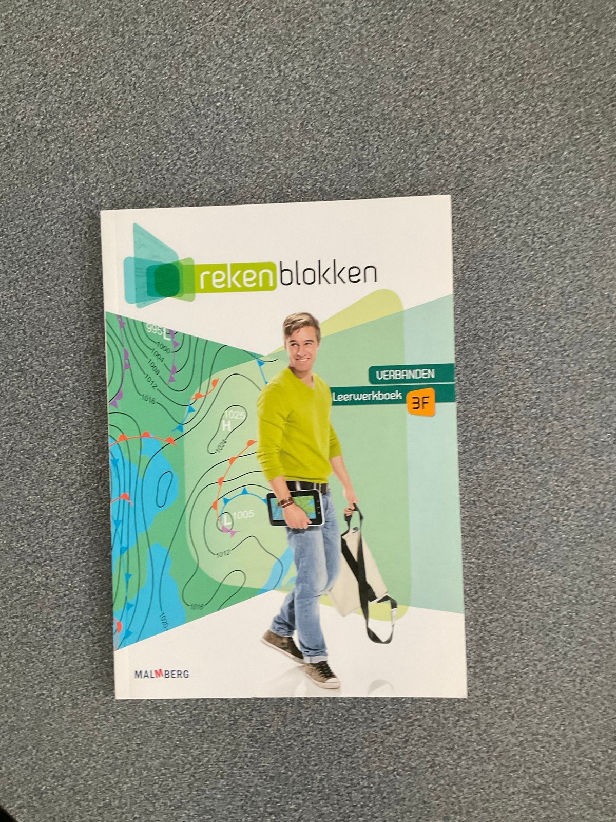 Rekenblokken Leerwerkboek 3F - Malmberg, Ophalen of Verzenden, Beta, Zo goed als nieuw, MBO