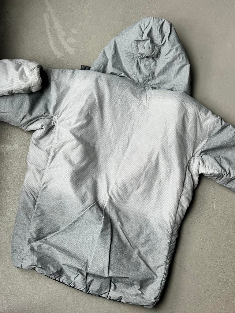 Adidas terrex jack iso jas grijs verloop wit xl primaloft, Ophalen of Verzenden, Zo goed als nieuw, Maat 56/58 (XL), Grijs