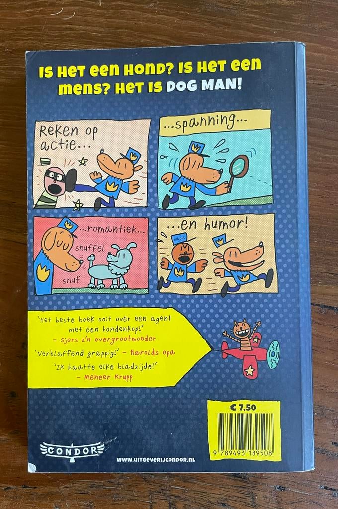 Dog Man, paperback, Ophalen of Verzenden, Gelezen, Fictie algemeen