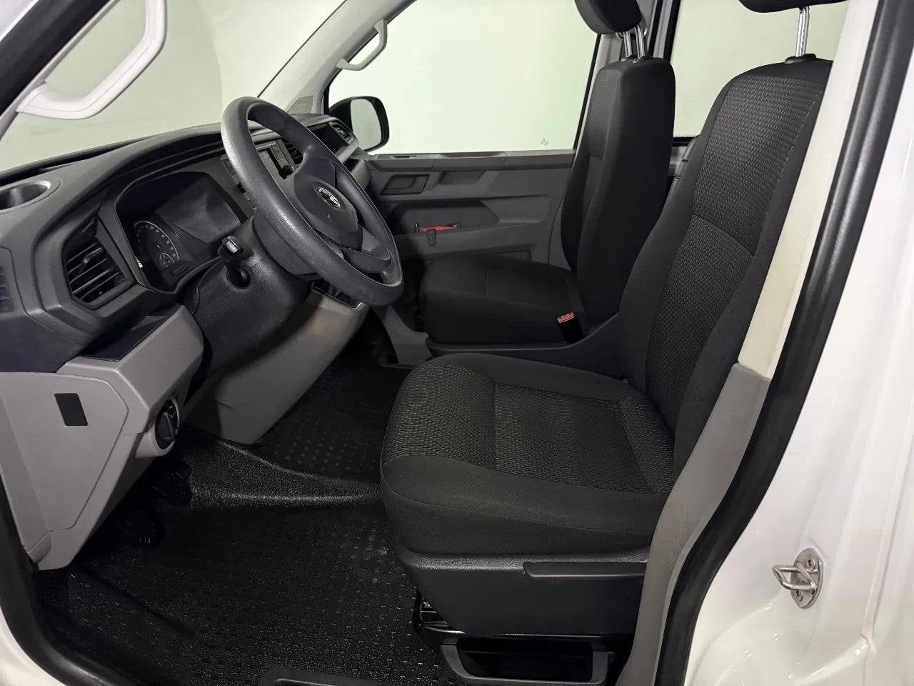 Volkswagen Transporter 2.0 TDI 81KW DC l DUBBEL CABINE l AIR, Auto's, Gebruikt, Euro 6, 4 cilinders, Wit