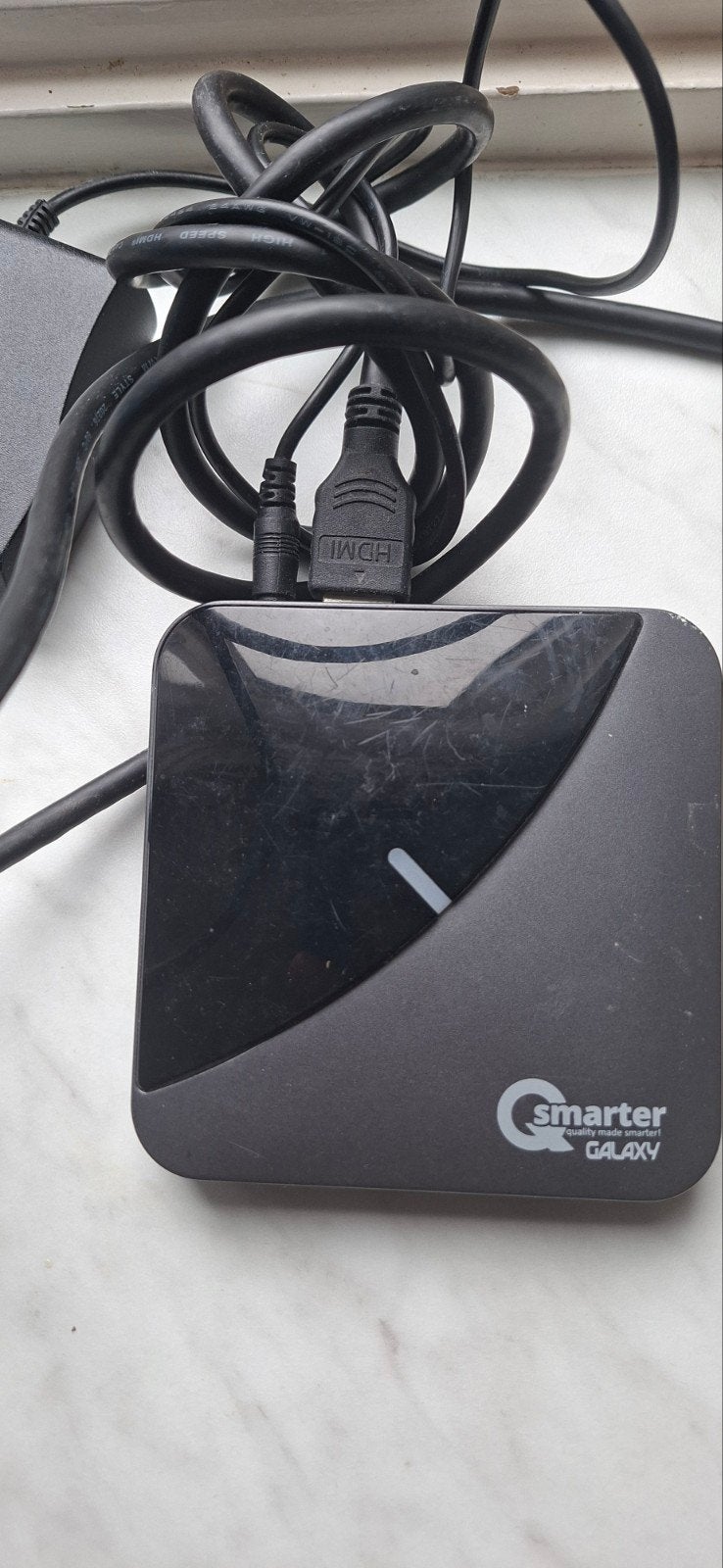 Smarter Galaxy TV Box - Afstandsbediening beschadigd, Ophalen of Verzenden, Gebruikt, HDMI, Zonder harde schijf