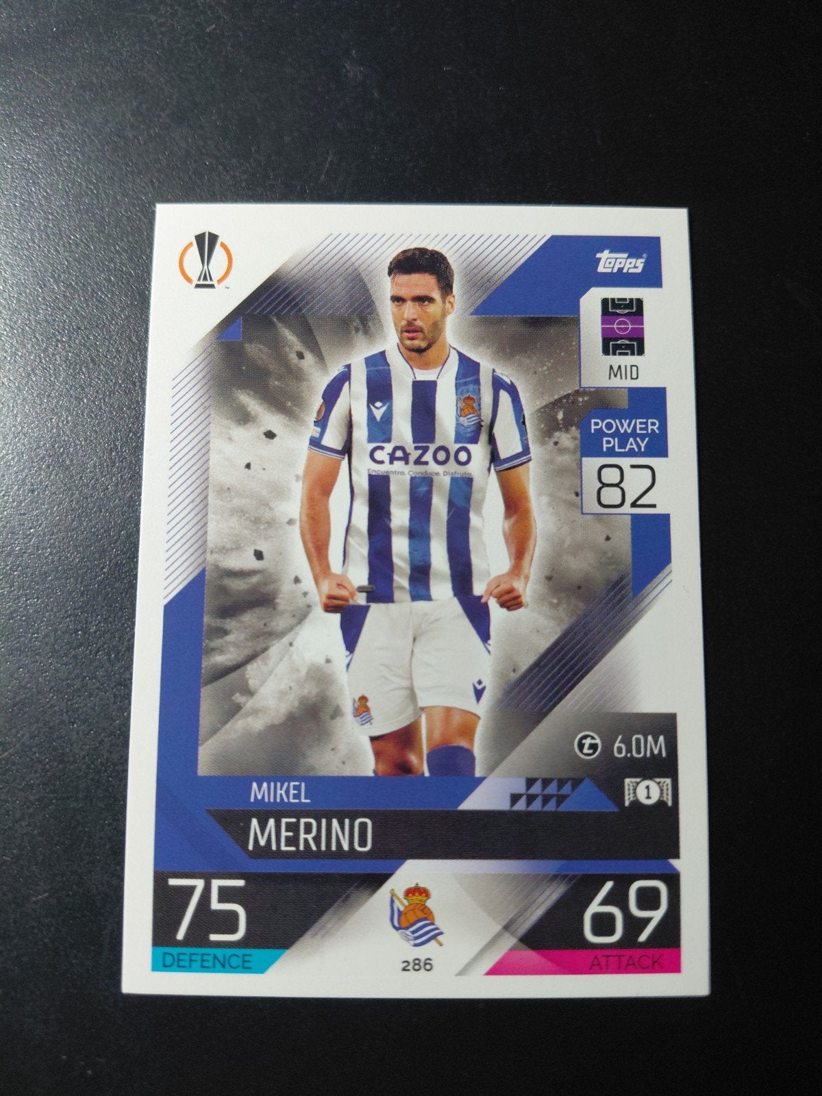 mikel merino (real sociedad/arsenal) topps, Ophalen of Verzenden, Nieuw, Buitenlandse clubs, Spelerskaart