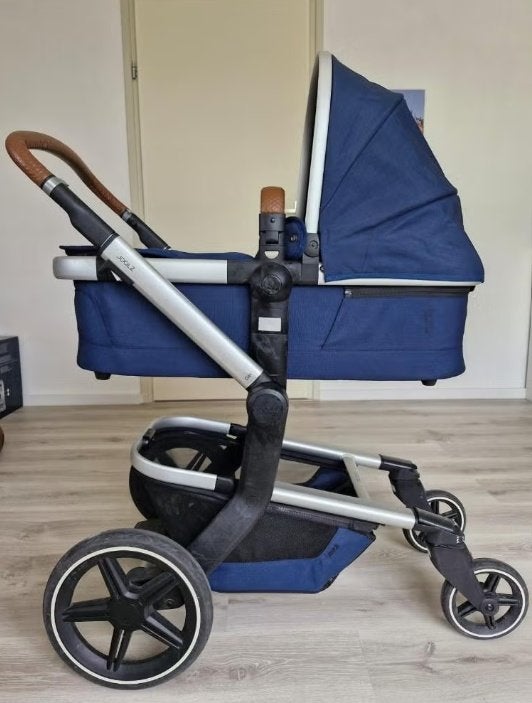 Joolz Day+ Navy Blue (+ accessoires), Kinderen en Baby's, Ophalen, Zo goed als nieuw, Overige merken, Verstelbare duwstang