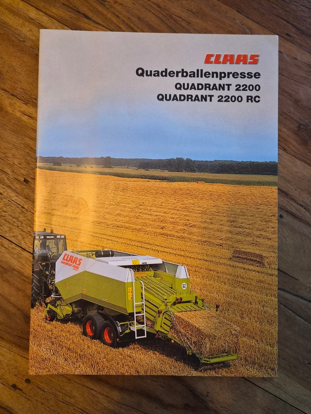 tractor folder Claas Quaderballenpressen Quadrant 2200, Ophalen of Verzenden, Zo goed als nieuw