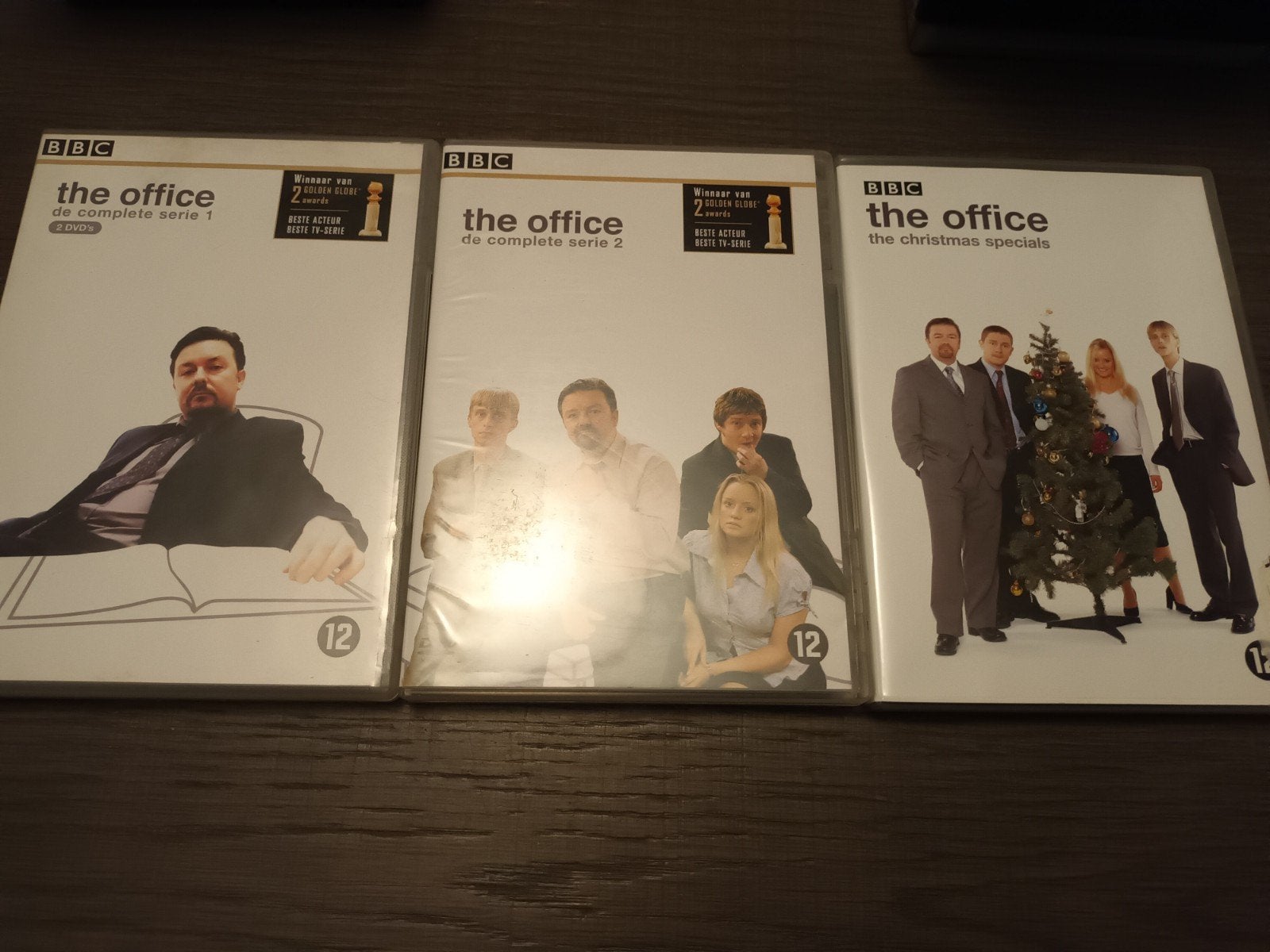 4-dvd complete reeks The Office UK, Cd's en Dvd's, Alle leeftijden, Ophalen of Verzenden, Zo goed als nieuw, Komedie