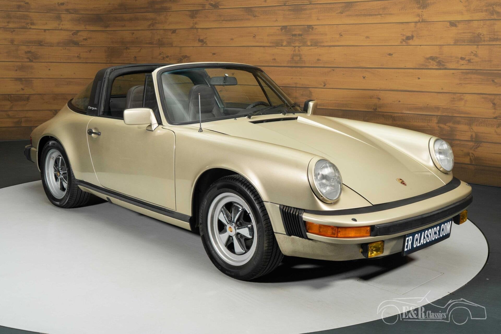 Porsche 911 SC Targa | 1983, Achterwielaandrijving, Leder, Bruin, Lederen bekleding