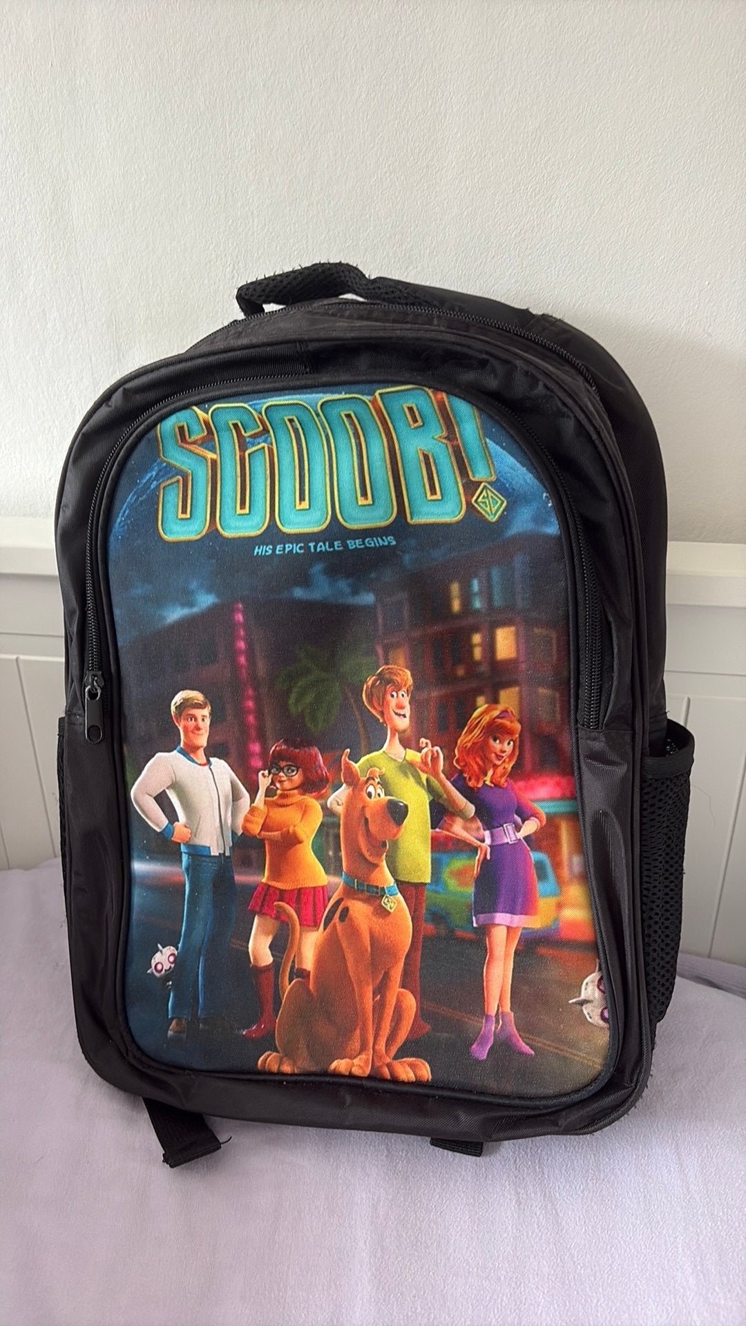 Scooby Doo rugtas, Ophalen of Verzenden, Zo goed als nieuw, Rugtas
