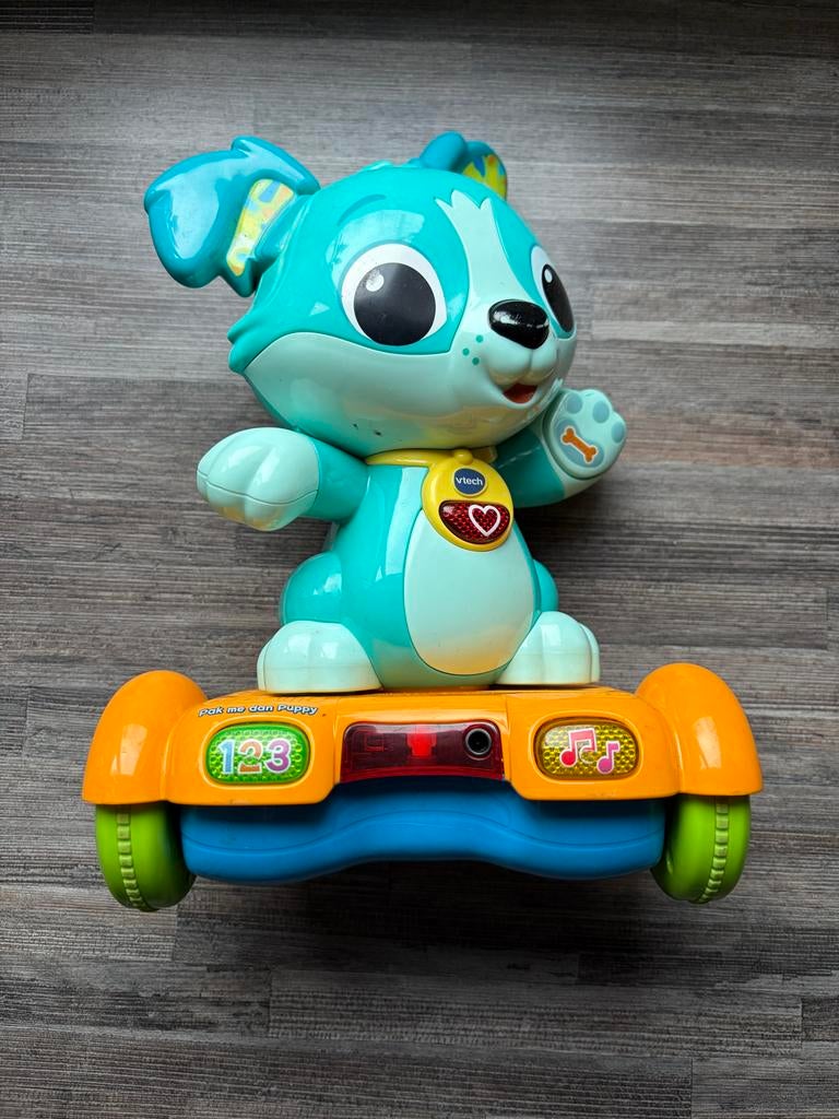 VTech Looptraining Puppy op Hoverboard, Kinderen en Baby's, Speelgoed | Vtech, Ophalen of Verzenden, Gebruikt, 6 maanden tot 2 jaar