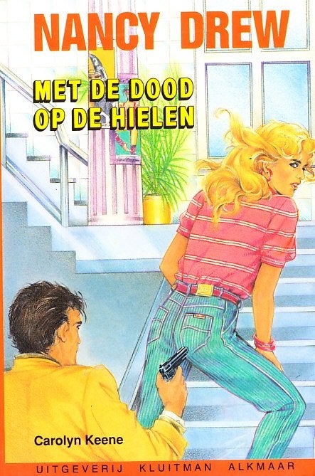 Nancy Drew - Zaak 8 Met de dood op de hielen - Carolyn Keene, Boeken, Verzenden, Zo goed als nieuw, Carolyn Keene
