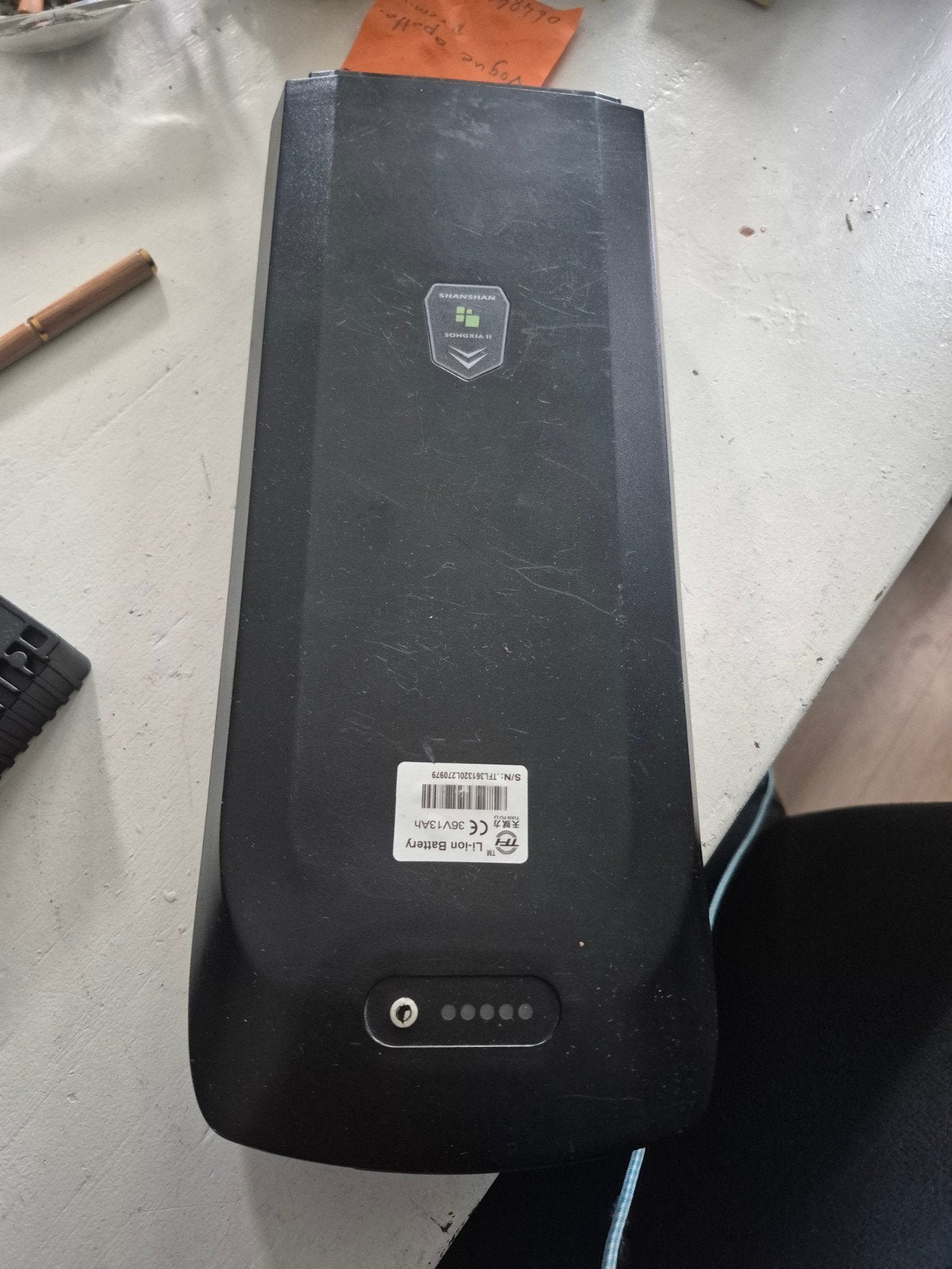 Shanshan Songxia II lithium-ion fietsaccu. 36V 13Ah E-bike, Ophalen of Verzenden