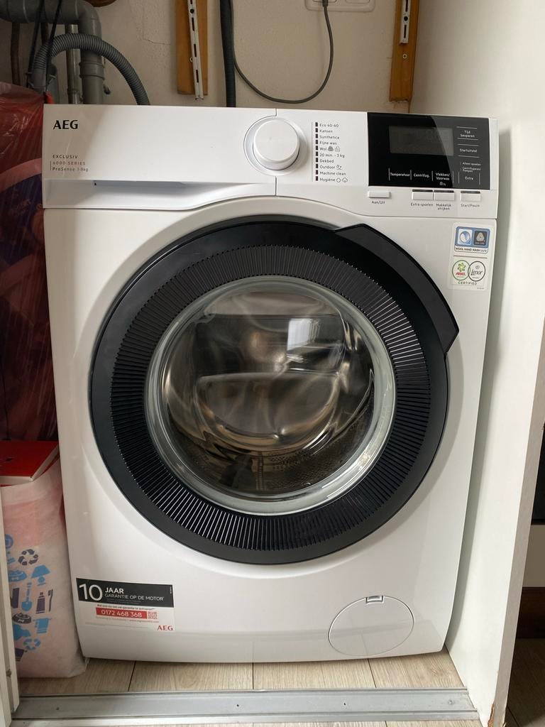 AEG Exclusiv 7000 Series Wasmachine 10kg, Ophalen, 1200 tot 1600 toeren, 10 kg of meer, Zo goed als nieuw
