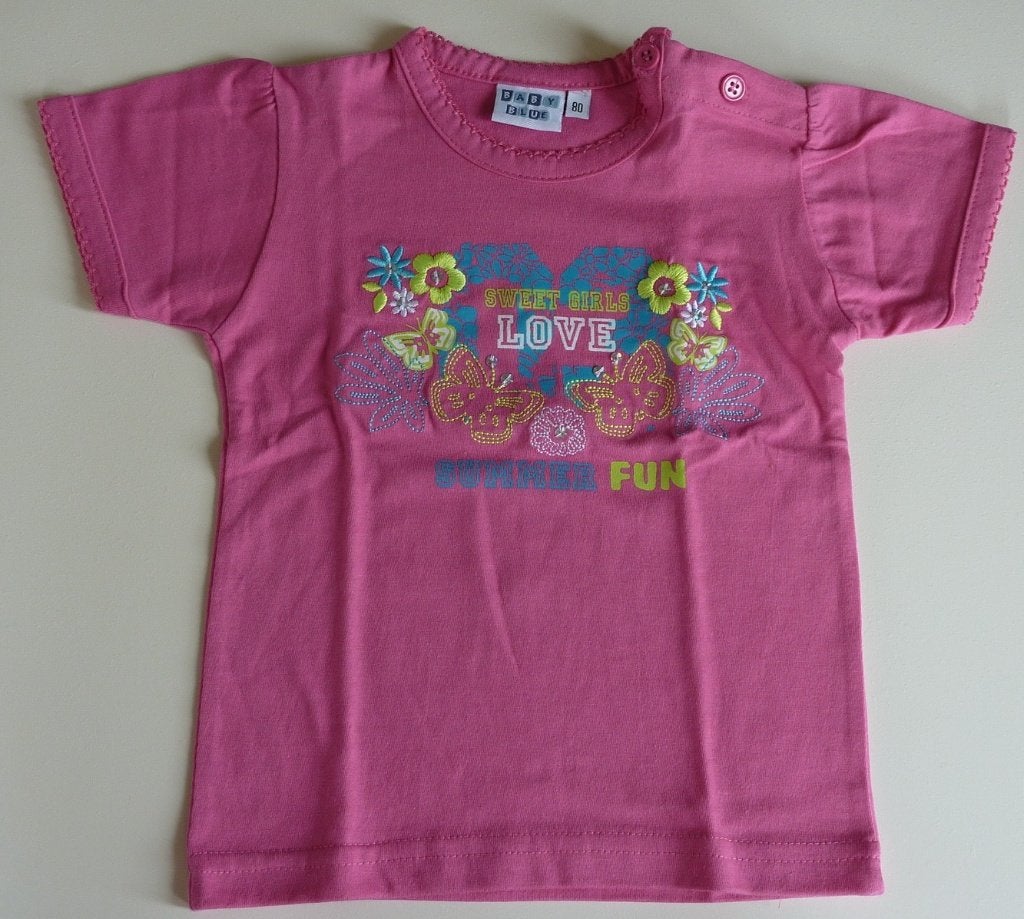 Roze meisjes t-shirt, Ophalen of Verzenden, Zo goed als nieuw, Meisje, Shirtje of Longsleeve
