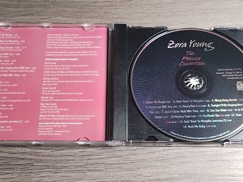 Zora Young - The French Connection, Ophalen of Verzenden, Zo goed als nieuw, Jazz
