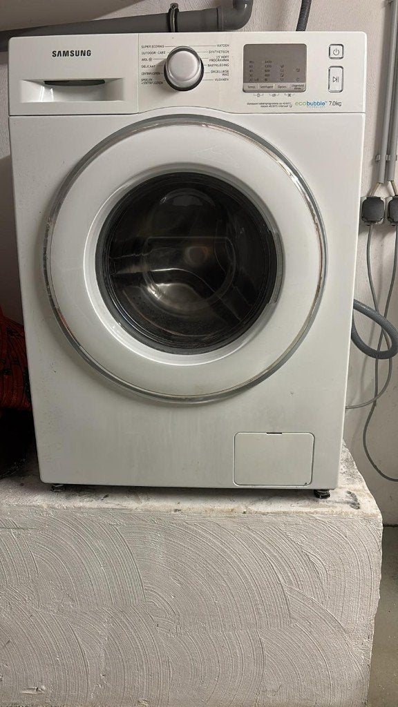 Gratis Samsung wasmachine, Ophalen, Gebruikt, Voorlader, 85 tot 90 cm