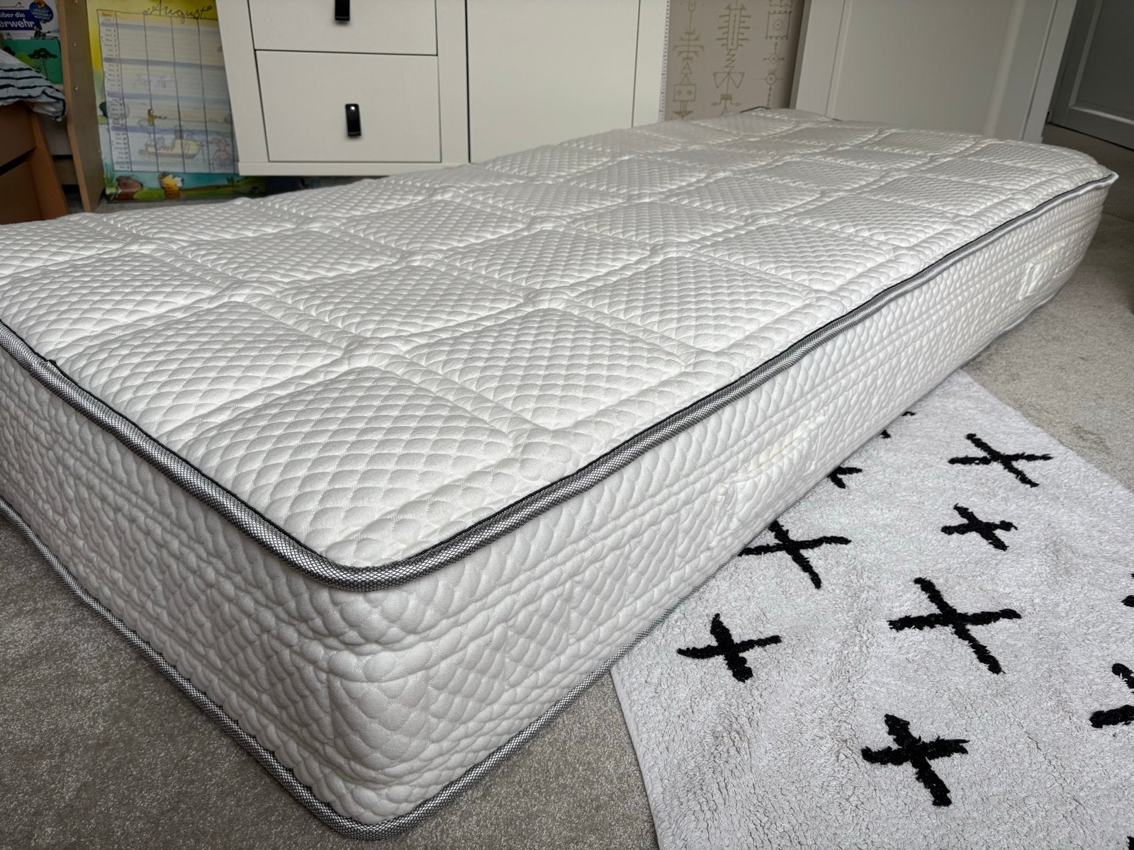 Swiss Sense Boxspring matras Aeromax Savior 90x200cm, Ophalen, 90 cm, Eenpersoons, Zo goed als nieuw