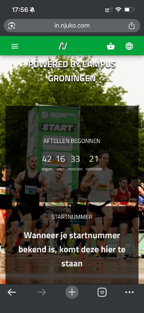 Marathon Groningen incl medaille graveren, Ophalen of Verzenden, Nieuw, Overige typen, Overige merken