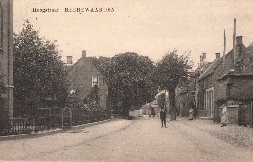 Ansichtkaart Heerewaarden, Ophalen of Verzenden, Gelderland