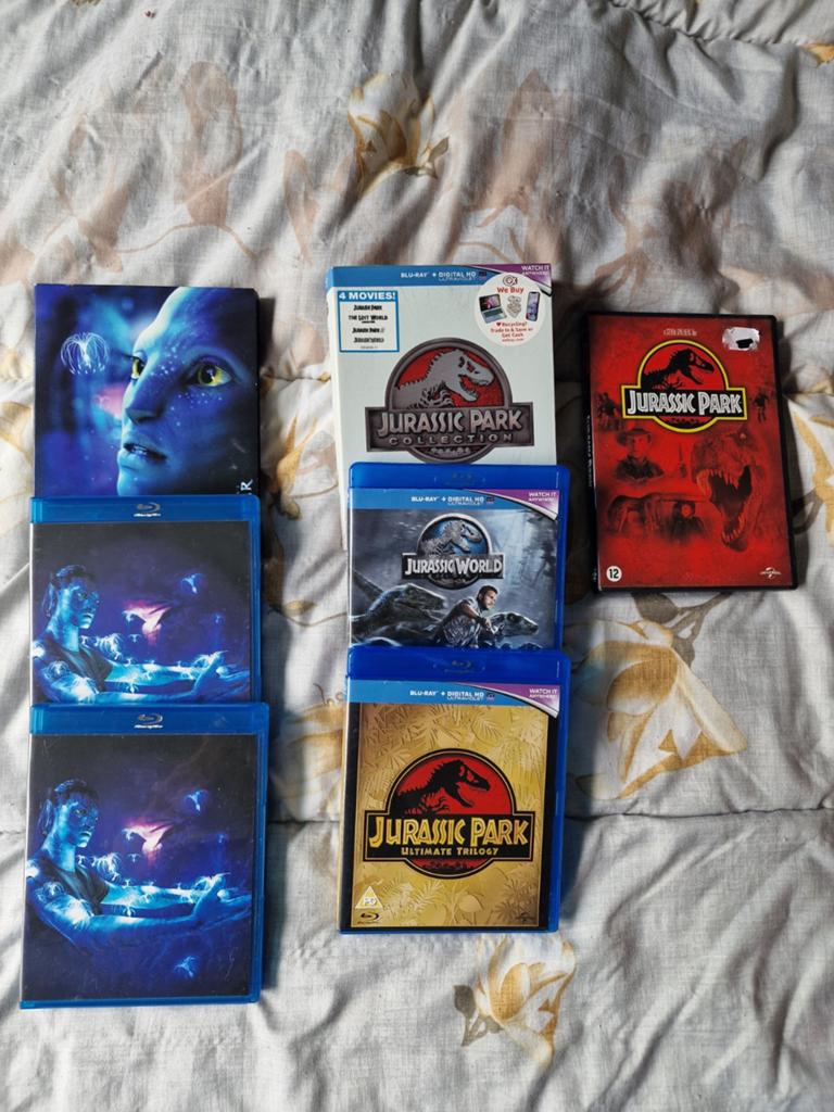 Jurassic Park & Avatar Blu-ray en DVD Collectie, Cd's en Dvd's, Blu-ray, Ophalen of Verzenden, Gebruikt, Science Fiction en Fantasy
