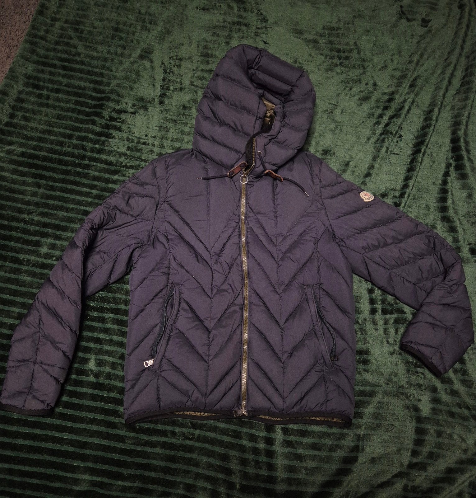 Moncler jas maat M - Donsveren, lekker warm, Moncler, Ophalen of Verzenden, Gedragen, Maat 48/50 (M)