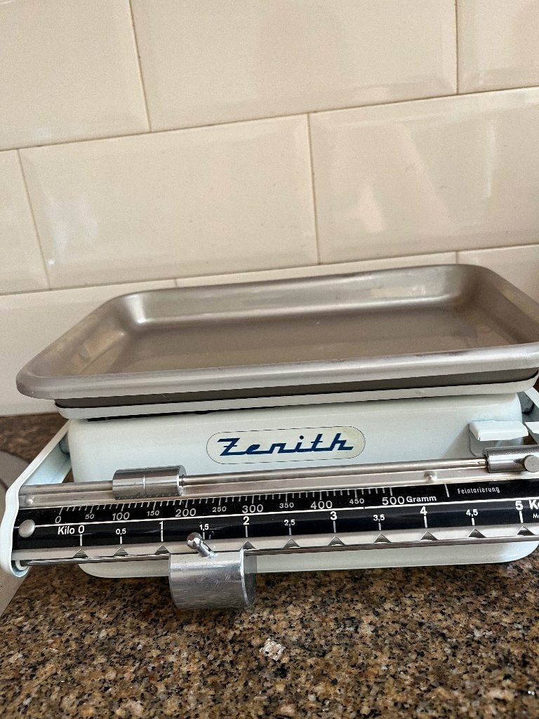 Vintage keukenweegschaal Zenith (Analoog), Overige merken, Overige typen, Vintage, Nieuw