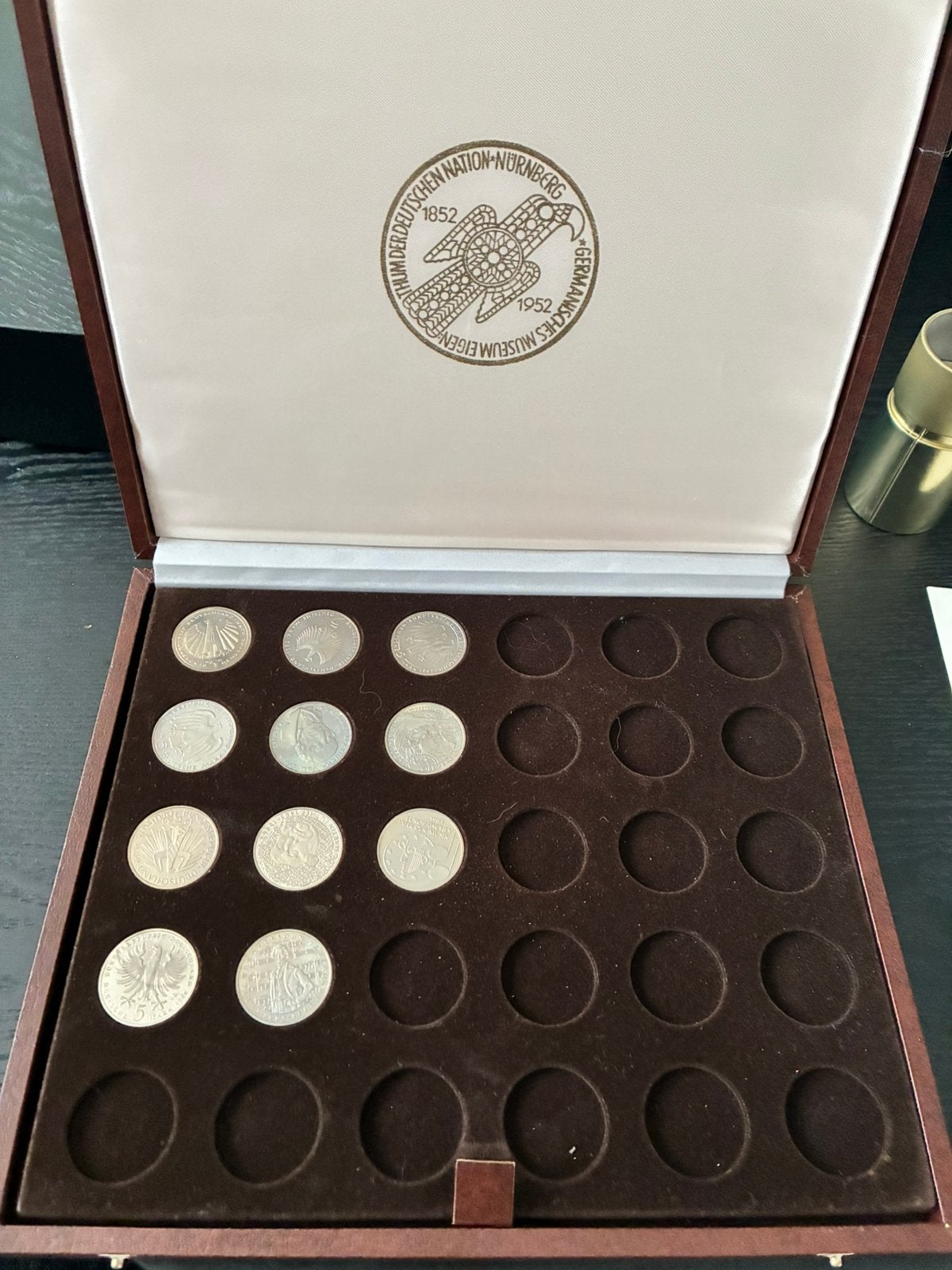 Bundesrepublik Deutschland Fünf DM Gedenkmünzen Set, Ophalen of Verzenden, Buitenland, Munten
