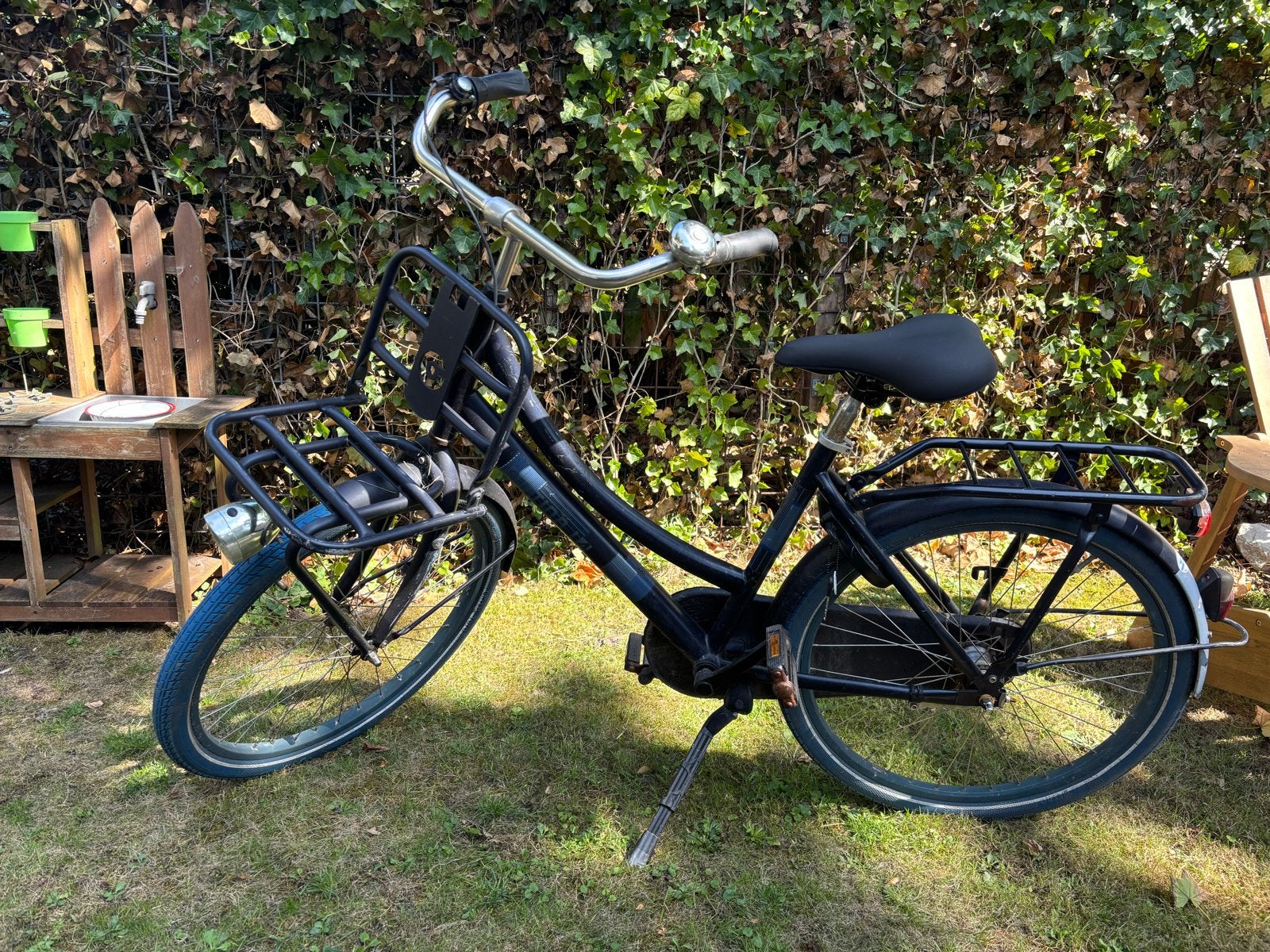 Cortina L4 24 inch transportfiets - Gebruikt, Fietsen en Brommers, Fietsen | Dames | Damesfietsen, Terugtraprem, Gebruikt, Versnellingen