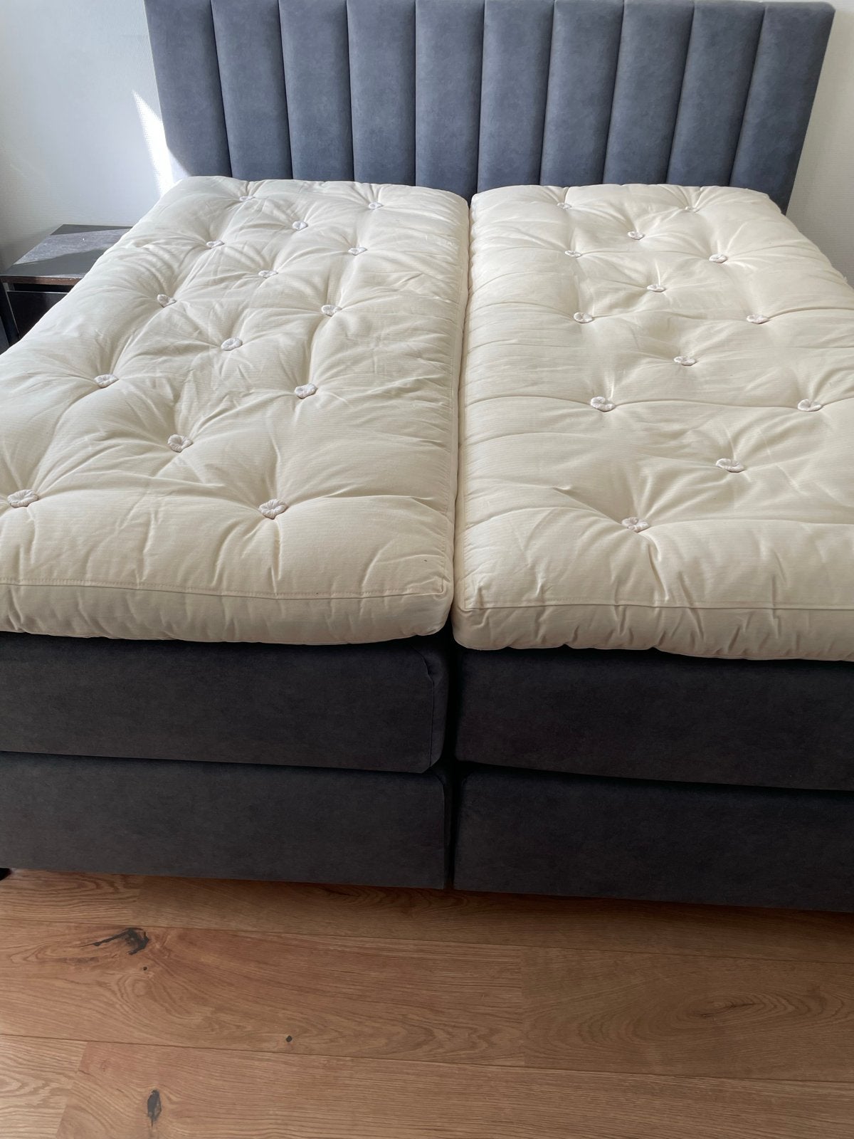 2x Topper 90x200 cm - ca. 4 cm dik, Ophalen, 90 cm, Eenpersoons, Nieuw